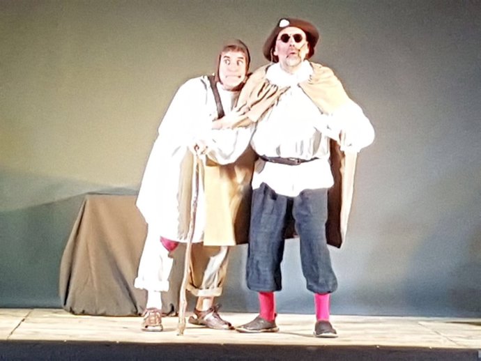 Palencia: un momento de la representación de 'Otoño Lebaniego'