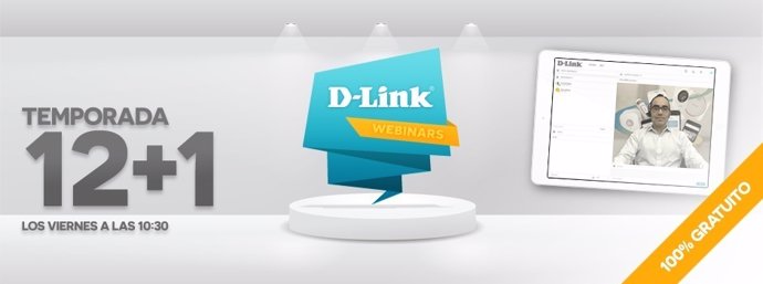 D-Link anuncia su 'Temporada 12+1' de Webinars 
