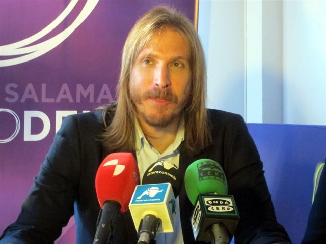 Pablo Fernández, en rueda de prensa.                             