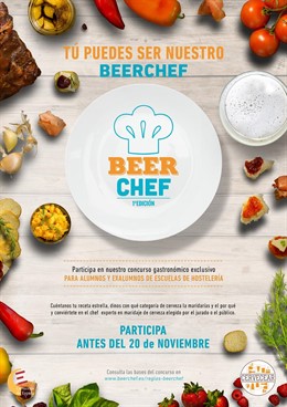 Cerveceros de España lanza 'Beer Chef', un certamen online que une gastronomía y