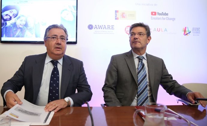 Catalá y Zoido en la presentación del proyecto Somos Más