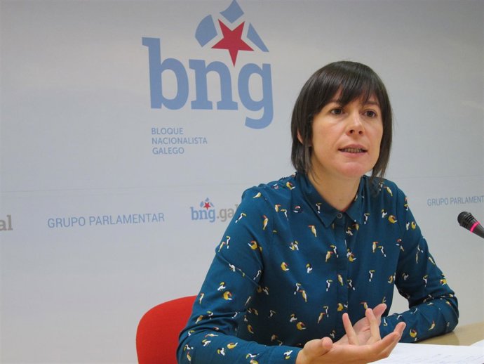 La portavoz nacional del BNG, Ana Pontón