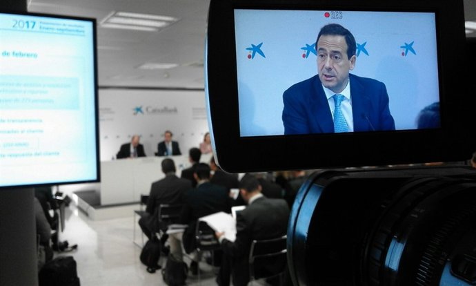 Presentació resultat de Caixabank del primer trimestre del 2017