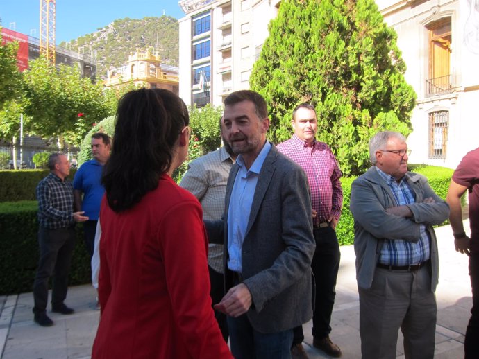 Visita de Maíllo a Jaén                     