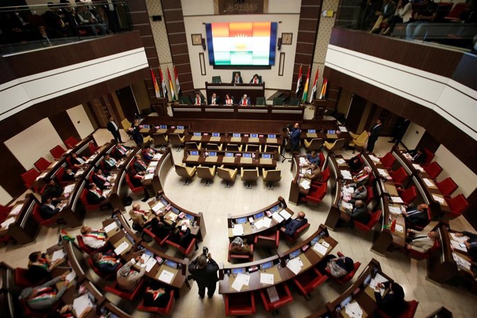 Parlamento kurdo en Erbil