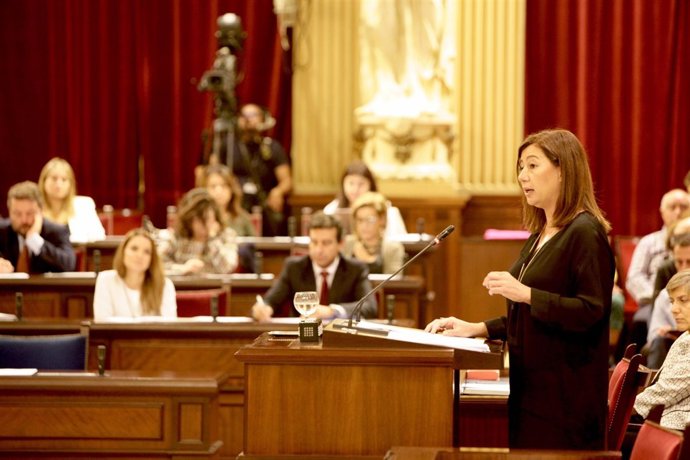 Francina Armengol en el Debate del estado de la comunidad