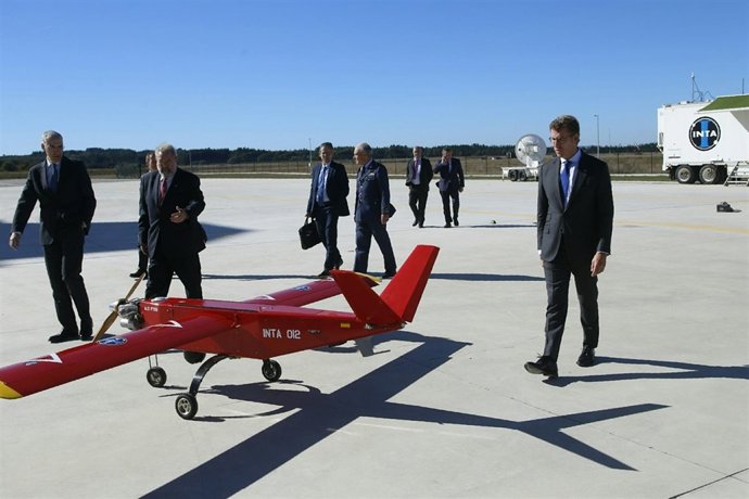 Feijóo visita el polo tecnológico de Rozas