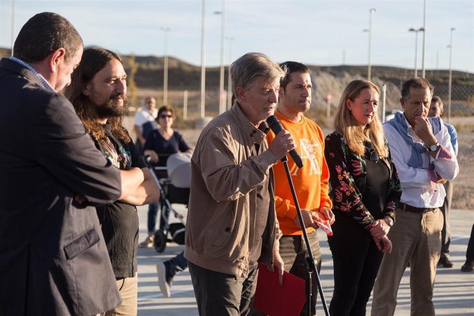 El alcalde inaugura el potrero de Arcosur