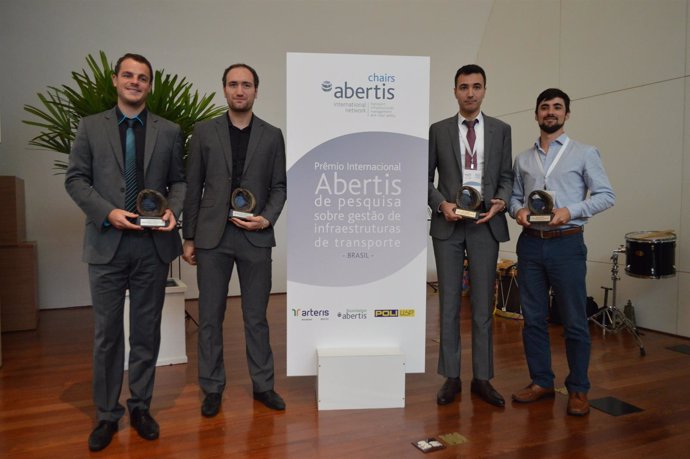 Gabriel Michau, Pierre Antoine Laharotte, Hédi Hamdane y Markus Niehaus