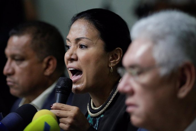La opositora venezolana Laidy Gómez