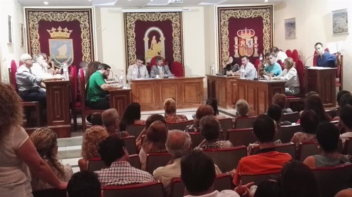 Pleno extraordinario del Ayuntamiento de Coria del Río