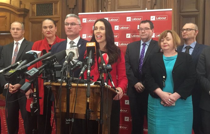 Líder laborista de Nueva Zelanda, Jacinda Ardern