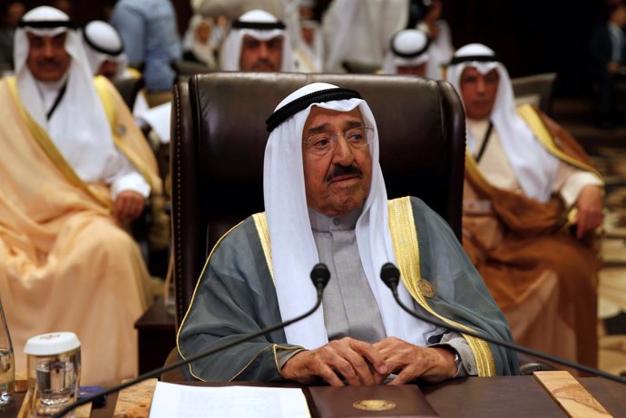 El emir de Kuwait Sabá al Ahmad al Jaber al Sabá