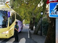 Un detenido acusado de robar gasoil a autobuses de transporte escolar en la Sierra de Huelva