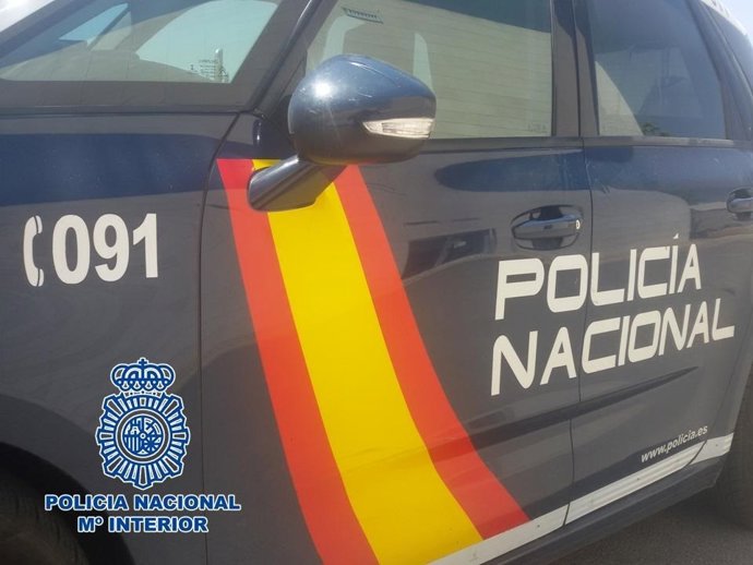 Cotxe patrulla de la Policia Nacional