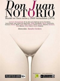 La lectura dramatizada del 'Don Juan Notorio' se traslada este año al Palacio de Festivales