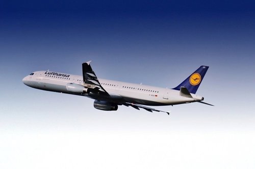 Avión de Lufthansa