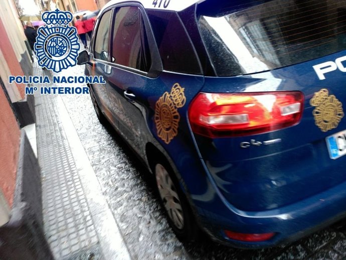 Cotxe patrulla de la Policia Nacional