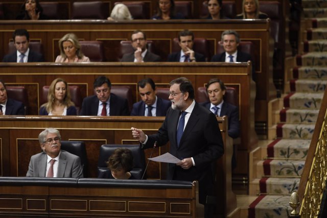 Rajoy en la sesión de control al Gobierno en el Congreso