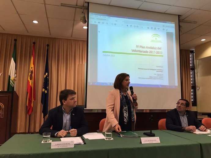 Sánchez Rubio presenta a entidades el IV Plan Andaluz dle Voluntariado