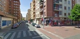 Imagen de la calle Milicias, cerca de Albia de Castro