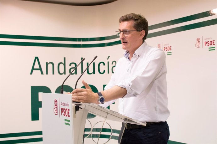 Psoe Almería. Nota José Luis Sánchez Teruel. Mesa Del Agua