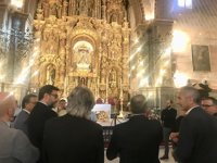 Junta entrega el proyecto del IAPH de restauración del Retablo Mayor del Santuario de Consolación de Utrera (Sevilla)