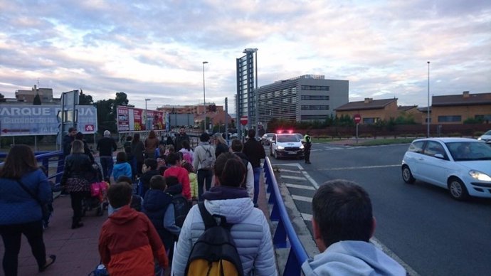 Marcha Los Lirios para protestar