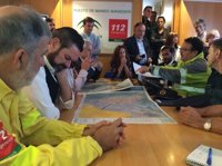 Más de medio millar de efectivos participan en un simulacro de terremoto e inundaciones en San Fernando