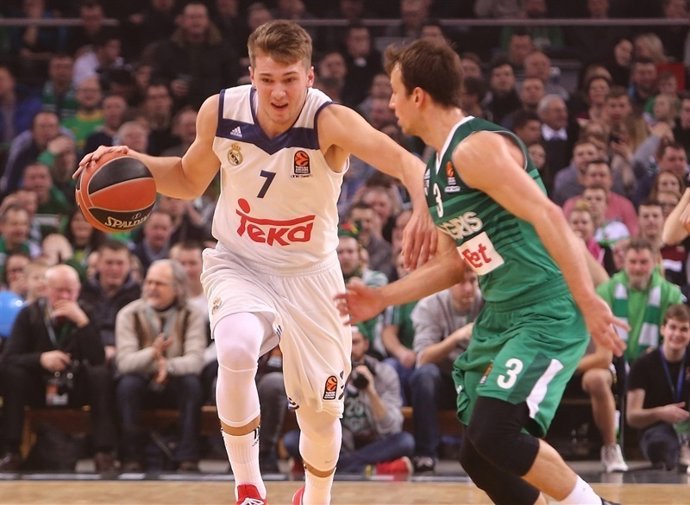Doncic en el Zalgirs Kaunas - Real Madrid