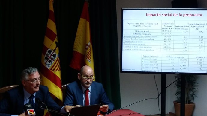 Olona presenta en la Casa de Aragón de Madrid su propuesta de reforma de la PAC