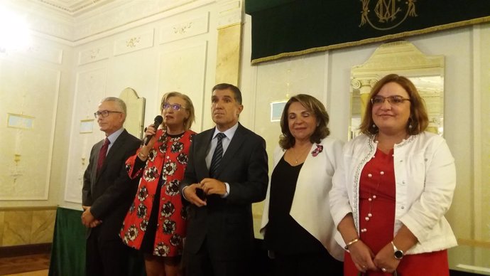 Lorenzo del Río en la apertura del año judicial en Almería