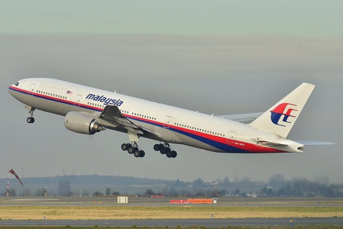 Avión del vuelo MH370