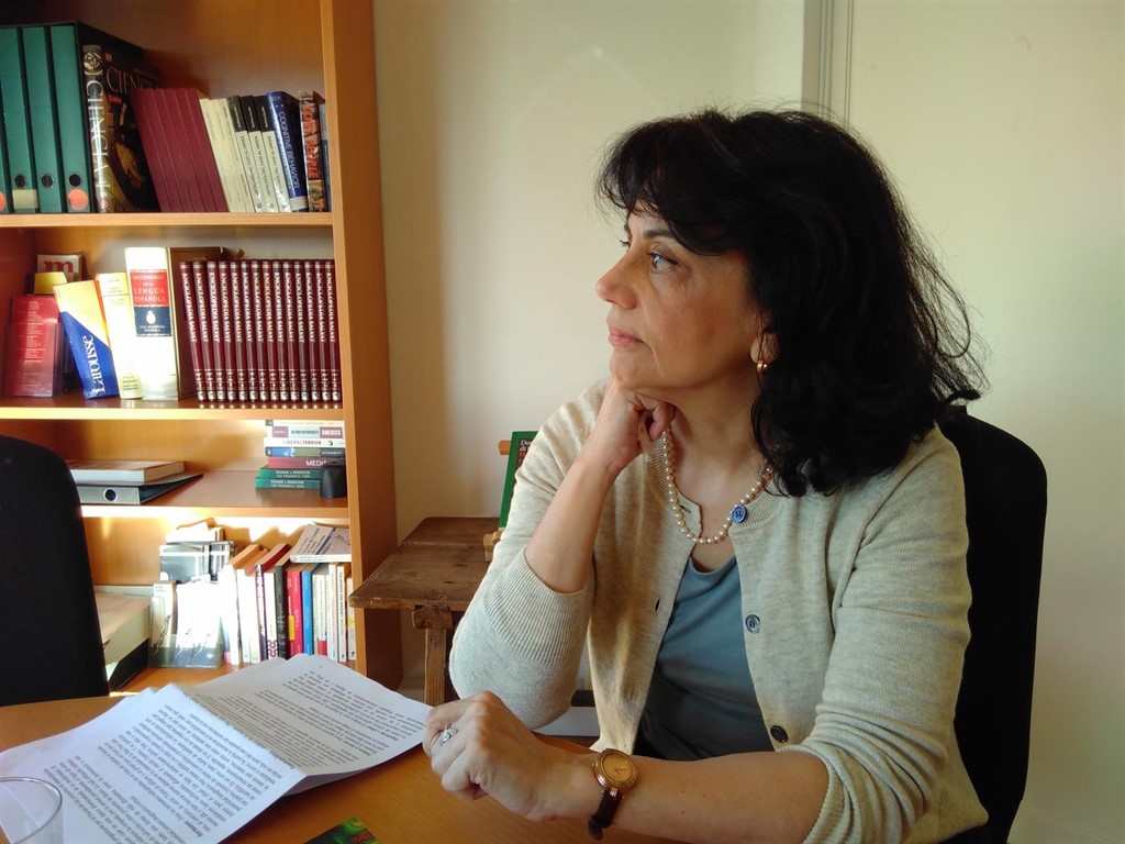 La filósofa Donatella Di Cesare cree que Europa comete La filósofa Donatella Di Cesare cree que Europa comete