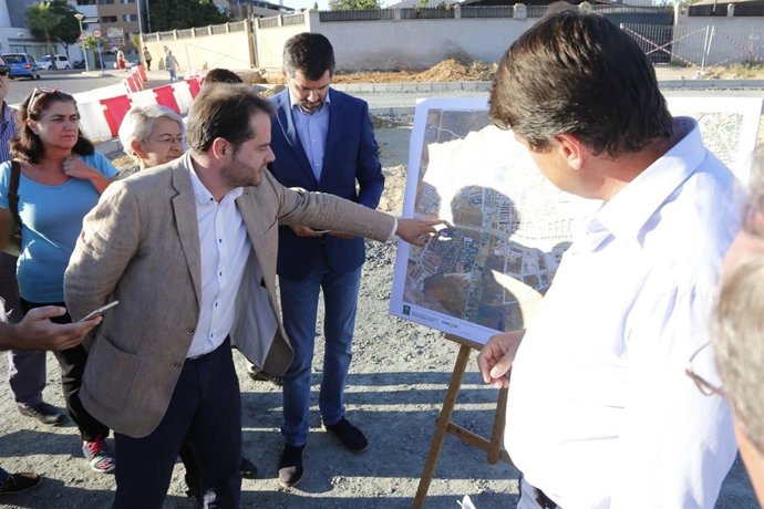 Visita a las obras de la Ronda Sur.