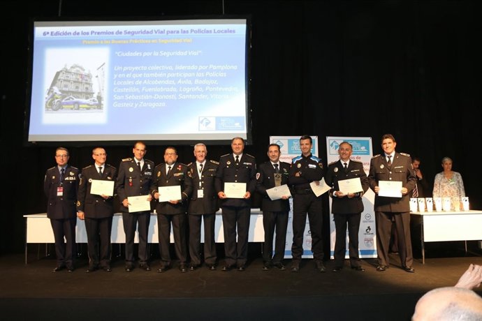 La Policía Local premiada por la Fundación Española para la Seguridad Vial