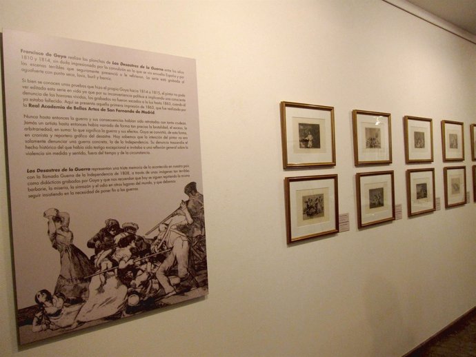 Imagen de la exposición 'Los desastres de Goya'