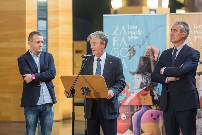 Presentación de la campaña "Zaragoza tiene mucho genio"