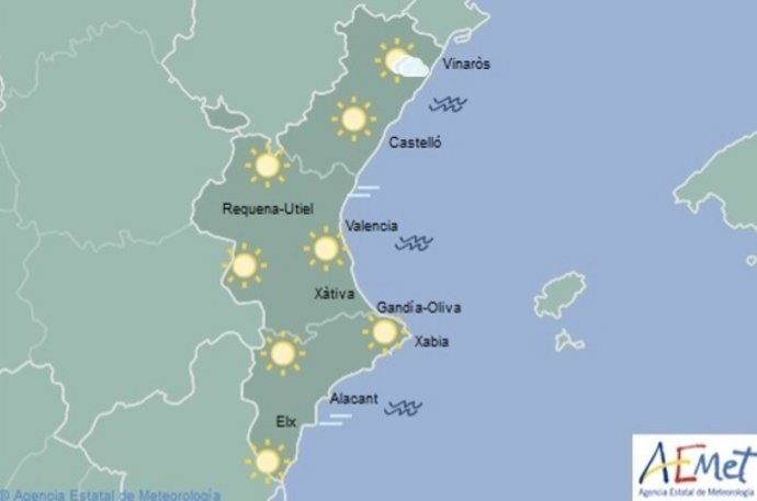 Predicción de este jueves 