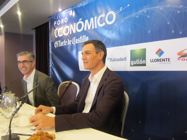 Valladolid. Pedro Sánchez en Foro Norte                 