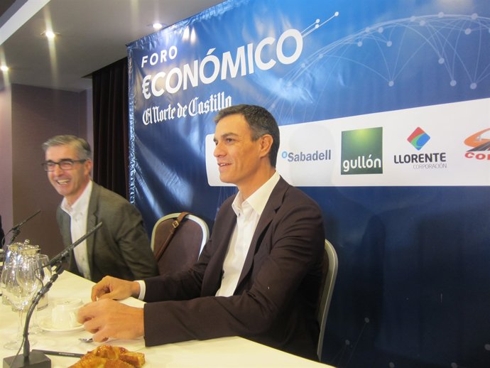 Valladolid. Pedro Sánchez a Fòrum Nord           