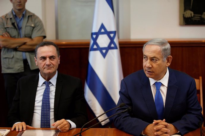 El ministro de Inteligencia y el primer ministro de Israel 
