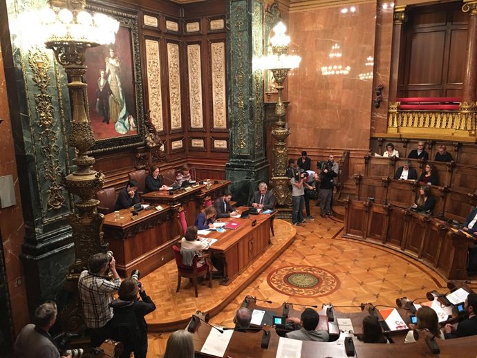 Ple de l'Ajuntament de Barcelona