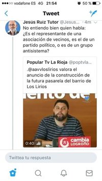 La oposición municipal ve "inaceptable" que "un concejal de Gobierno falte al respeto a un representante vecinal"