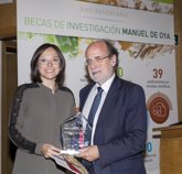 Foto: La investigadora Paola Quifer-Rada ha sido galardonada con el Premio Extraordinario Manuel de Oya