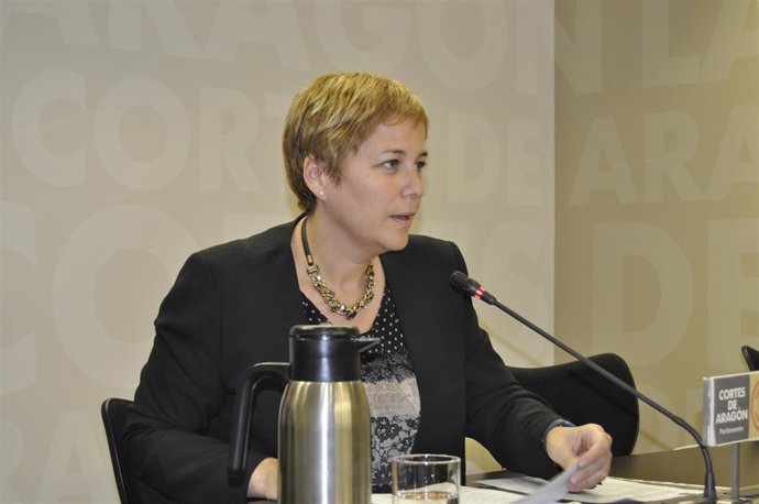 La diputada autonómica del PAR Berta Zapater. 