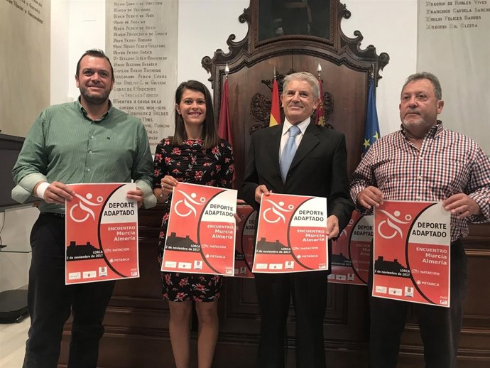 Imagen de la presentación de los encuentros deportivos