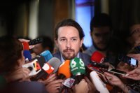 Pablo Iglesias cree que unas elecciones en Cataluña "no resolverán el problema" pero darán más tiempo al diálogo