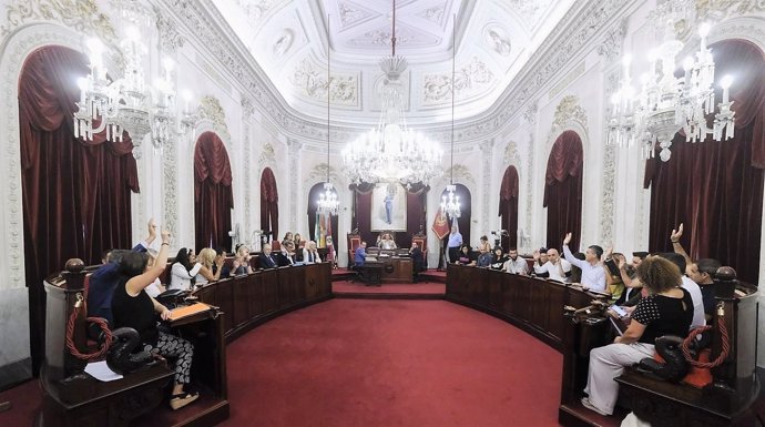 Pleno del Ayuntamiento de Cádiz