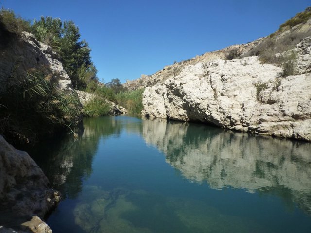 Río Aguas, en Almería